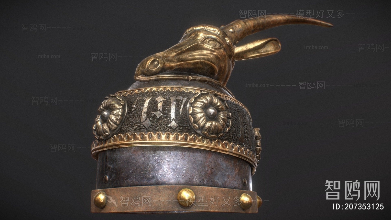欧式古典古代头盔