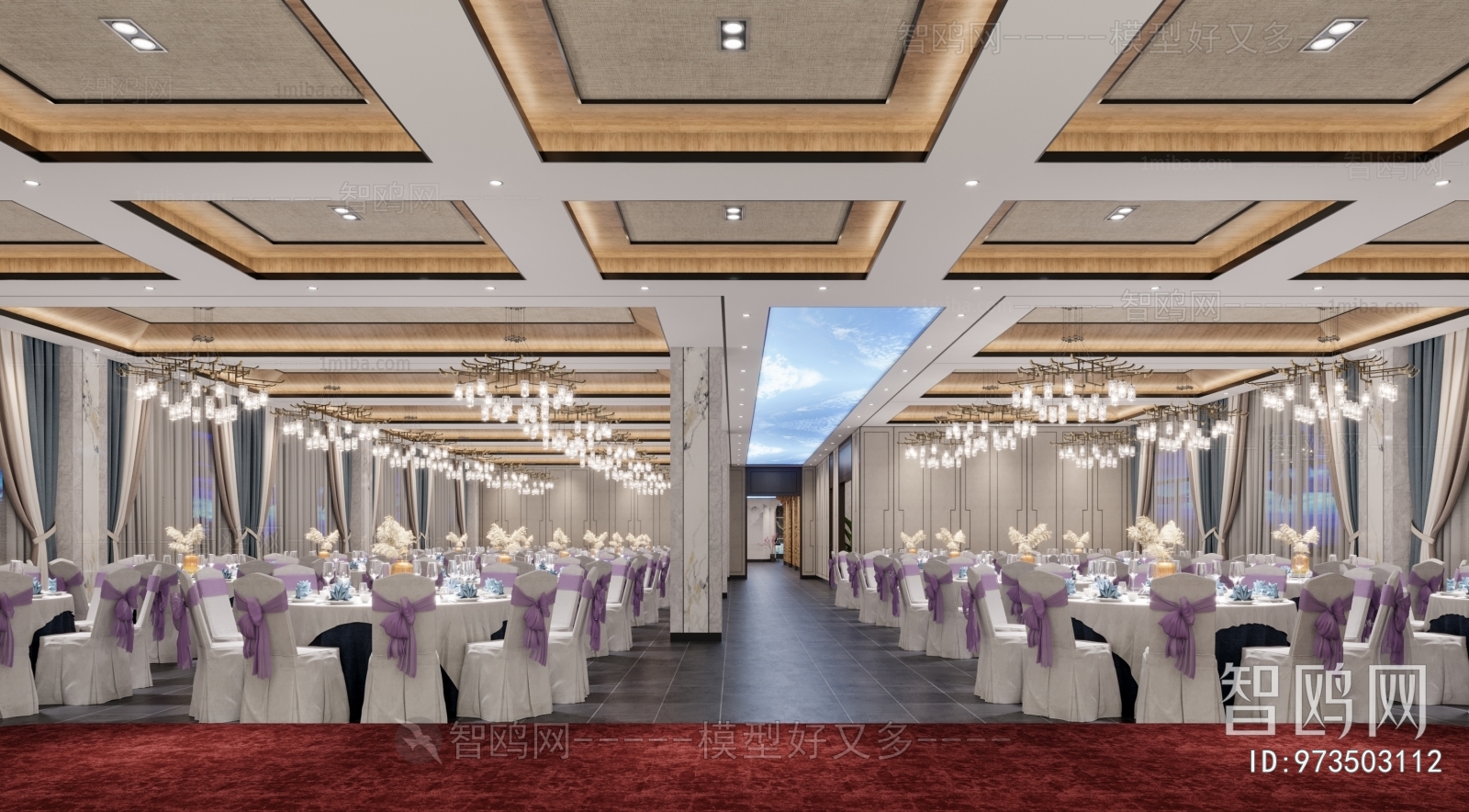 新中式酒店宴会厅