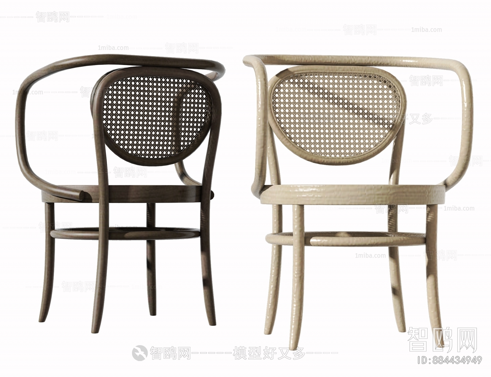 Wabi-sabi Style Single Chair