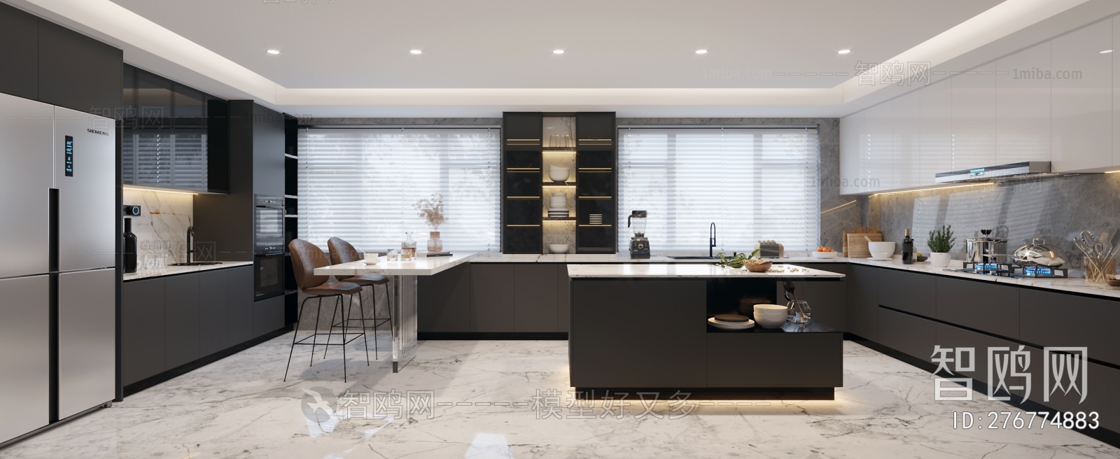 Modern Open Kitchen