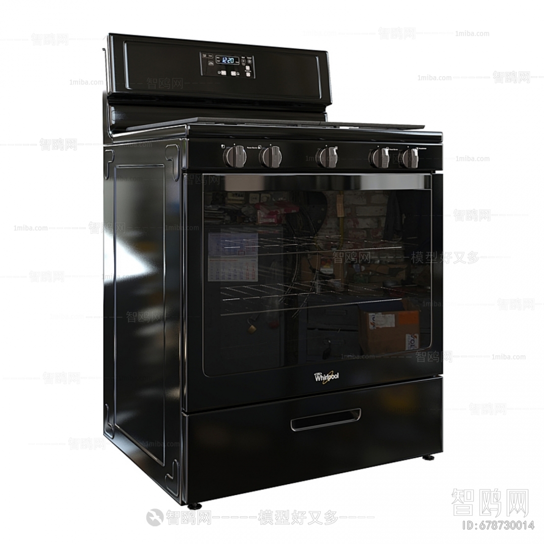 Modern Kitchen Electric Gas Range