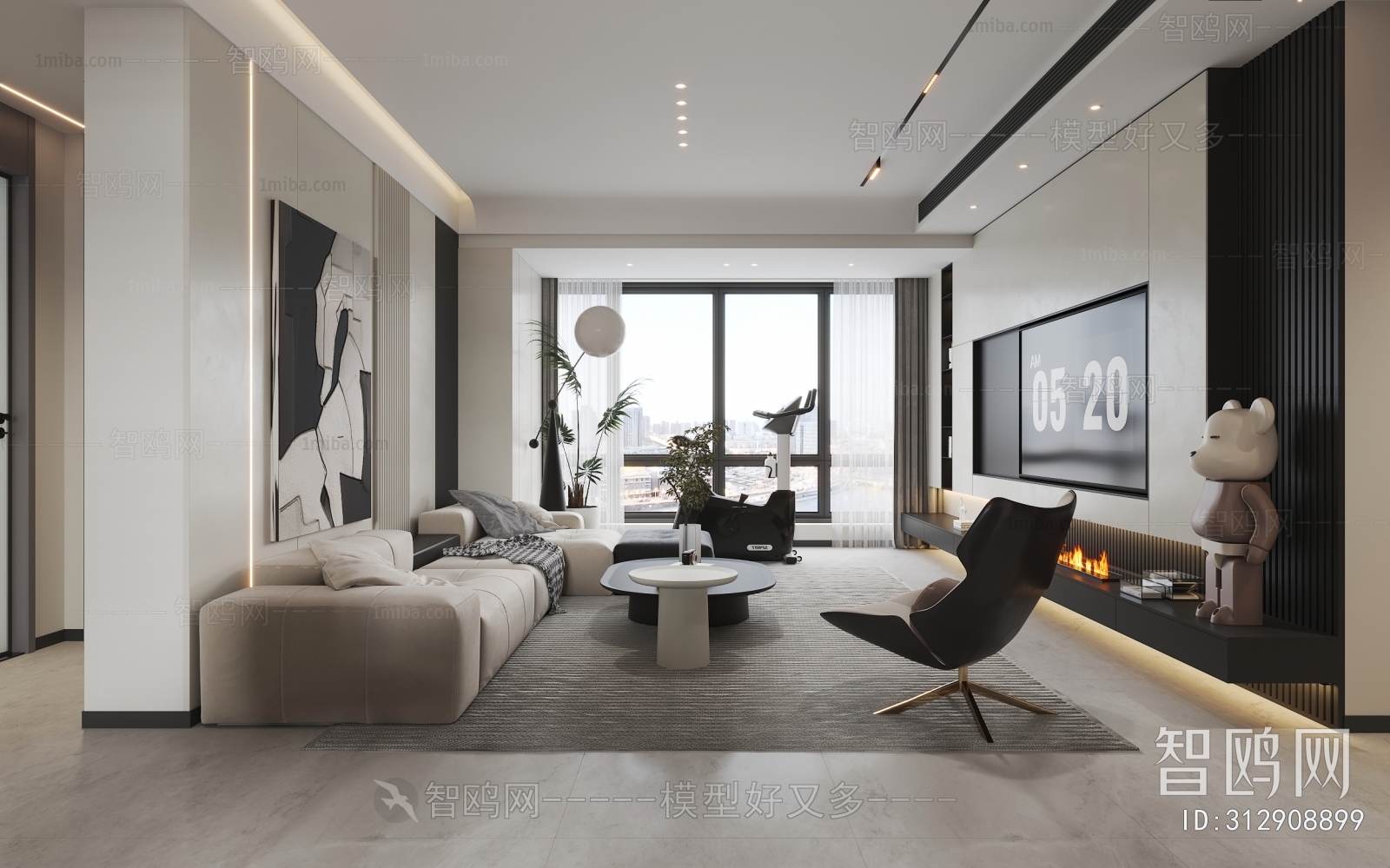 Modern A Living Room