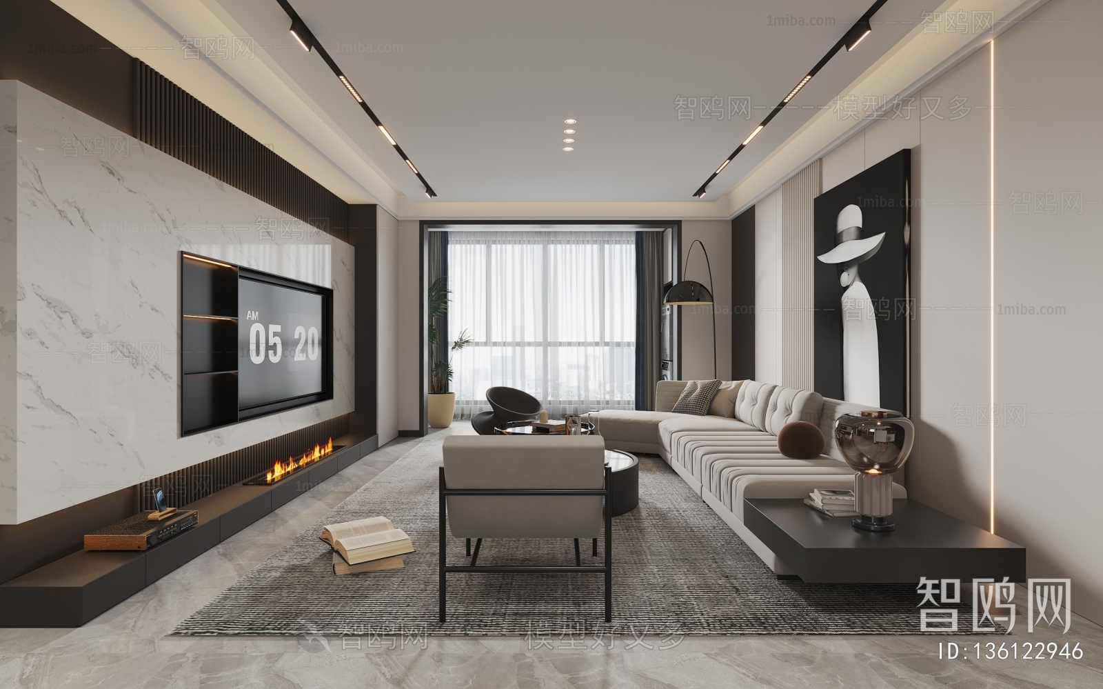 Modern A Living Room