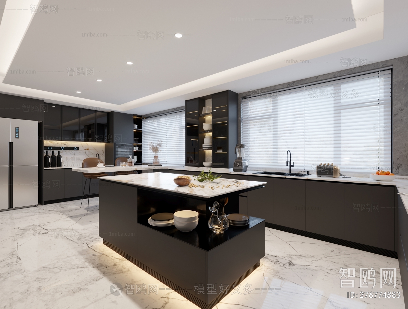 Modern Open Kitchen