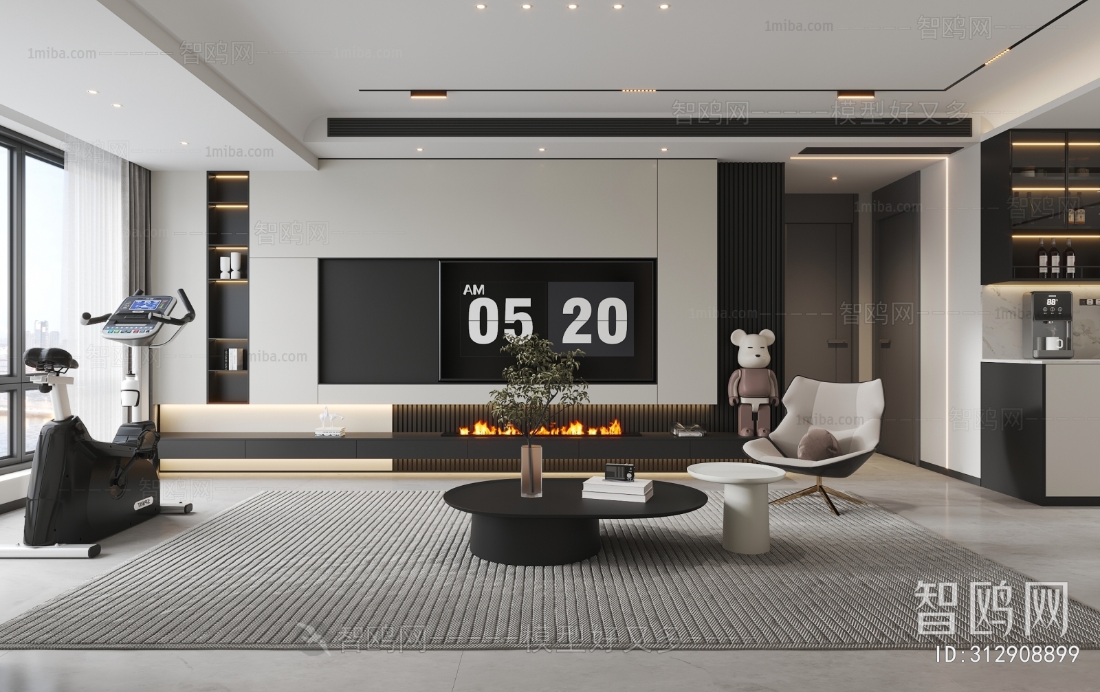 Modern A Living Room