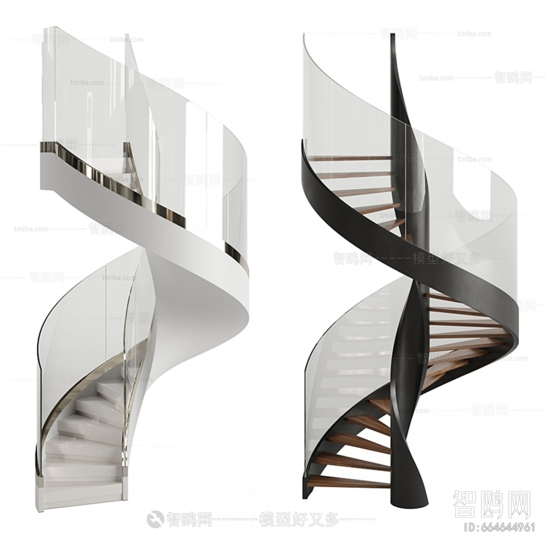 Modern Rotating Staircase