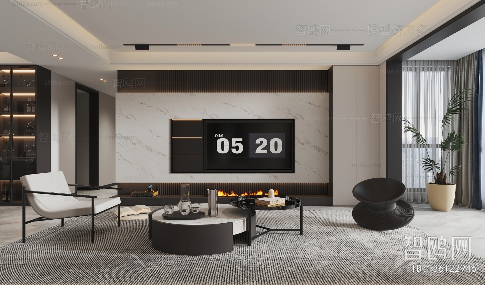 Modern A Living Room