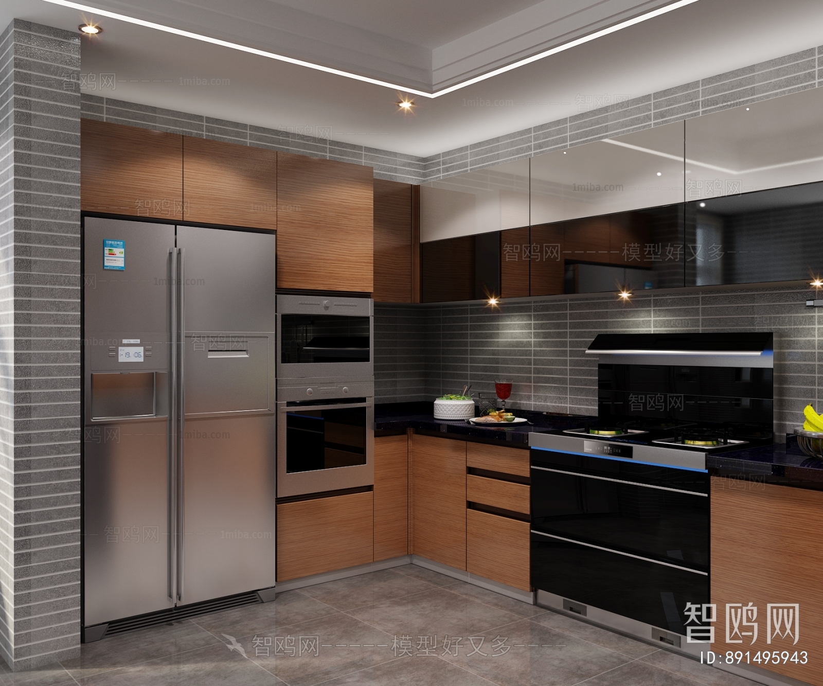 Modern Open Kitchen