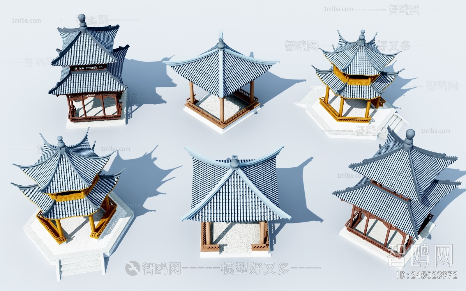 Chinese Style Building Component