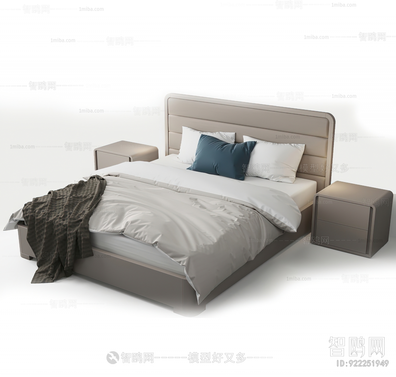 Modern Double Bed