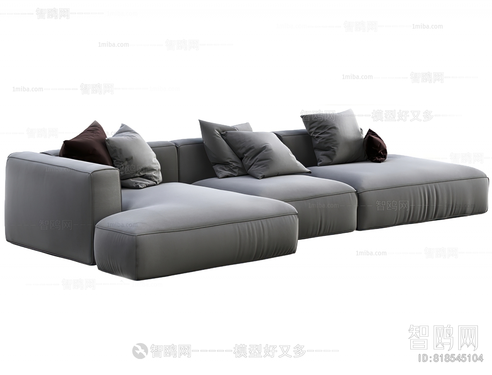 Modern Multi Person Sofa