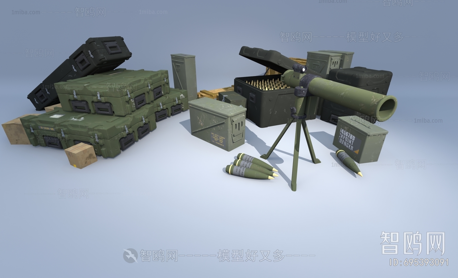 Industrial Style Military Equipment