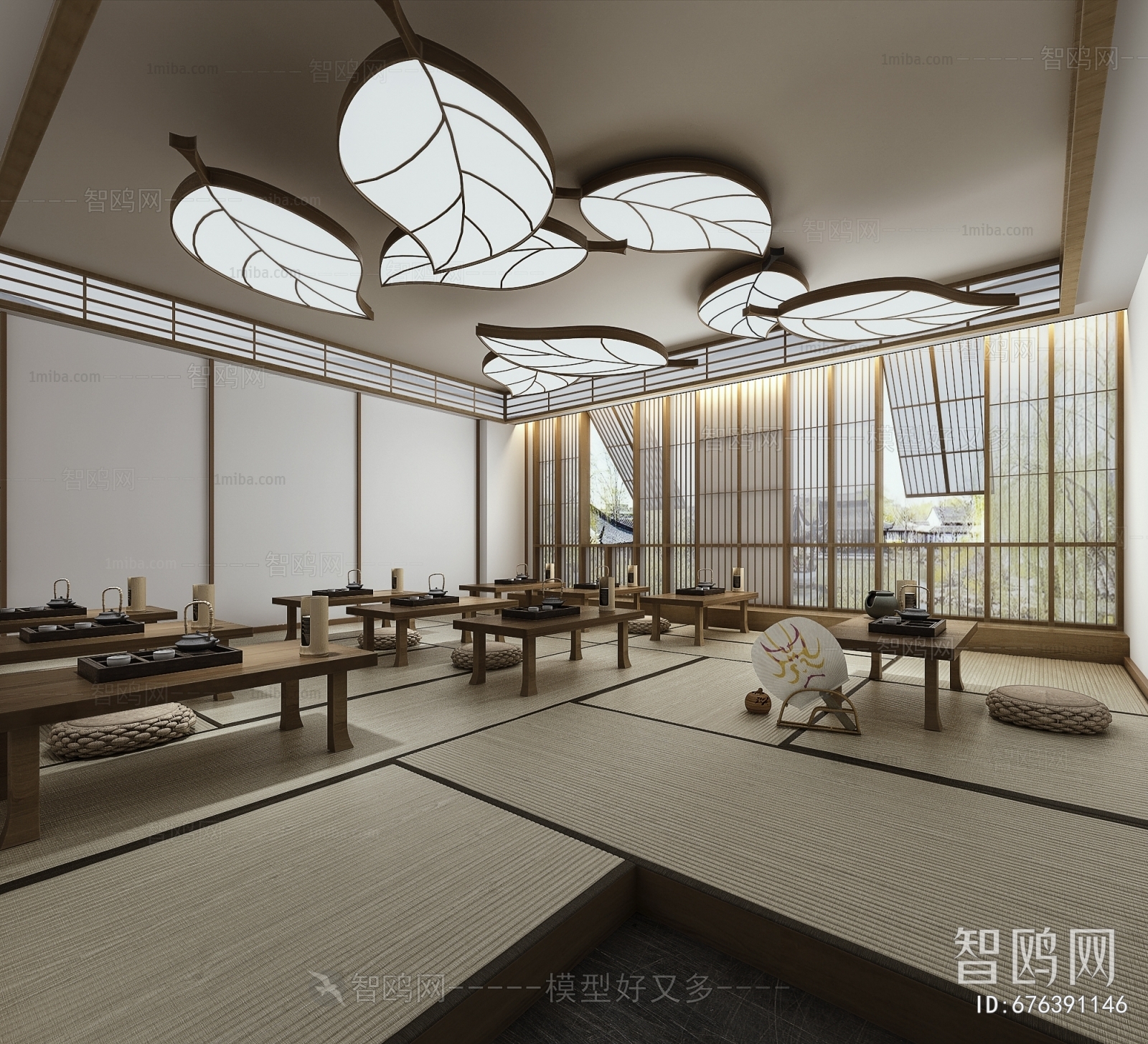 New Chinese Style Teahouse Tea House