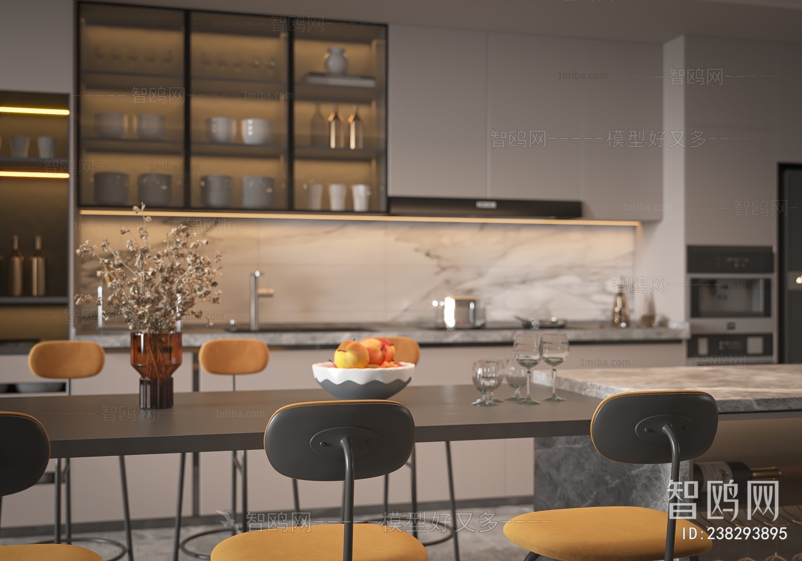 Modern Open Kitchen