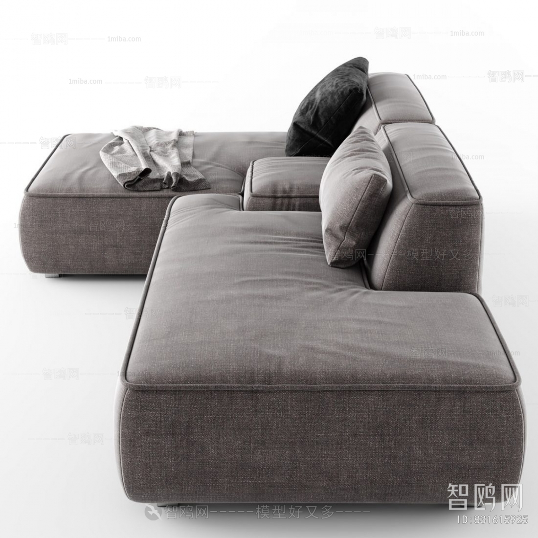 Modern Multi Person Sofa