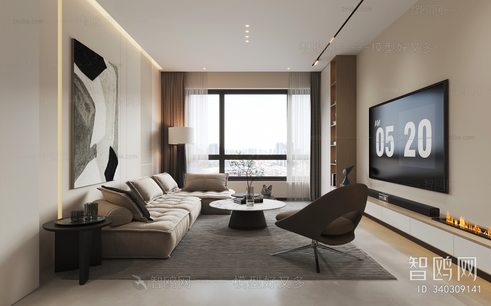 Modern A Living Room