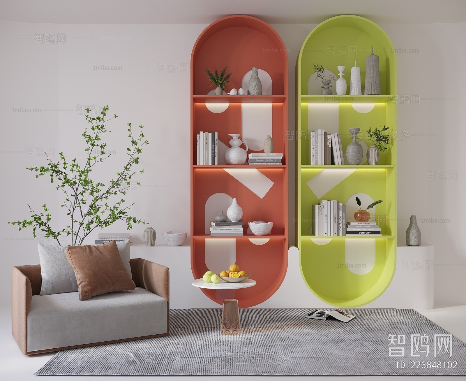 Modern Bookshelf