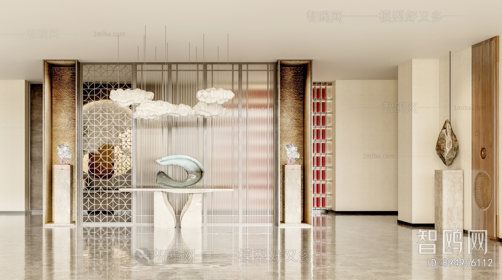 New Chinese Style Hotel Space