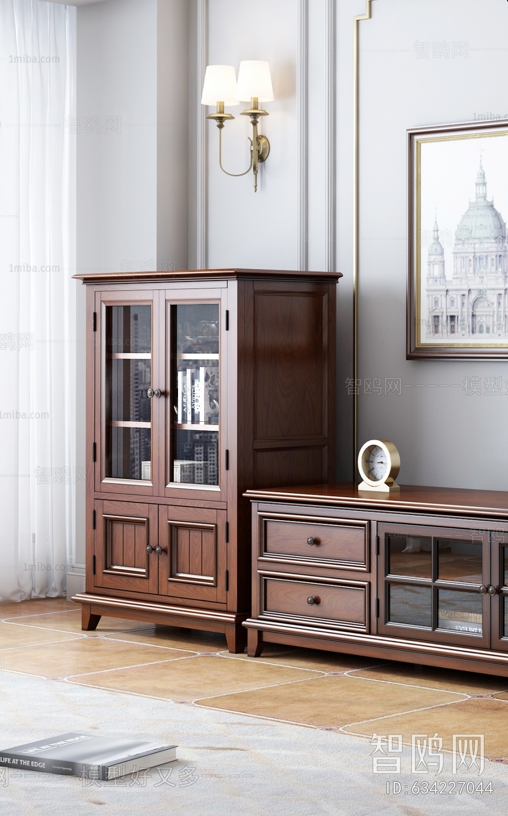 American Style TV Cabinet