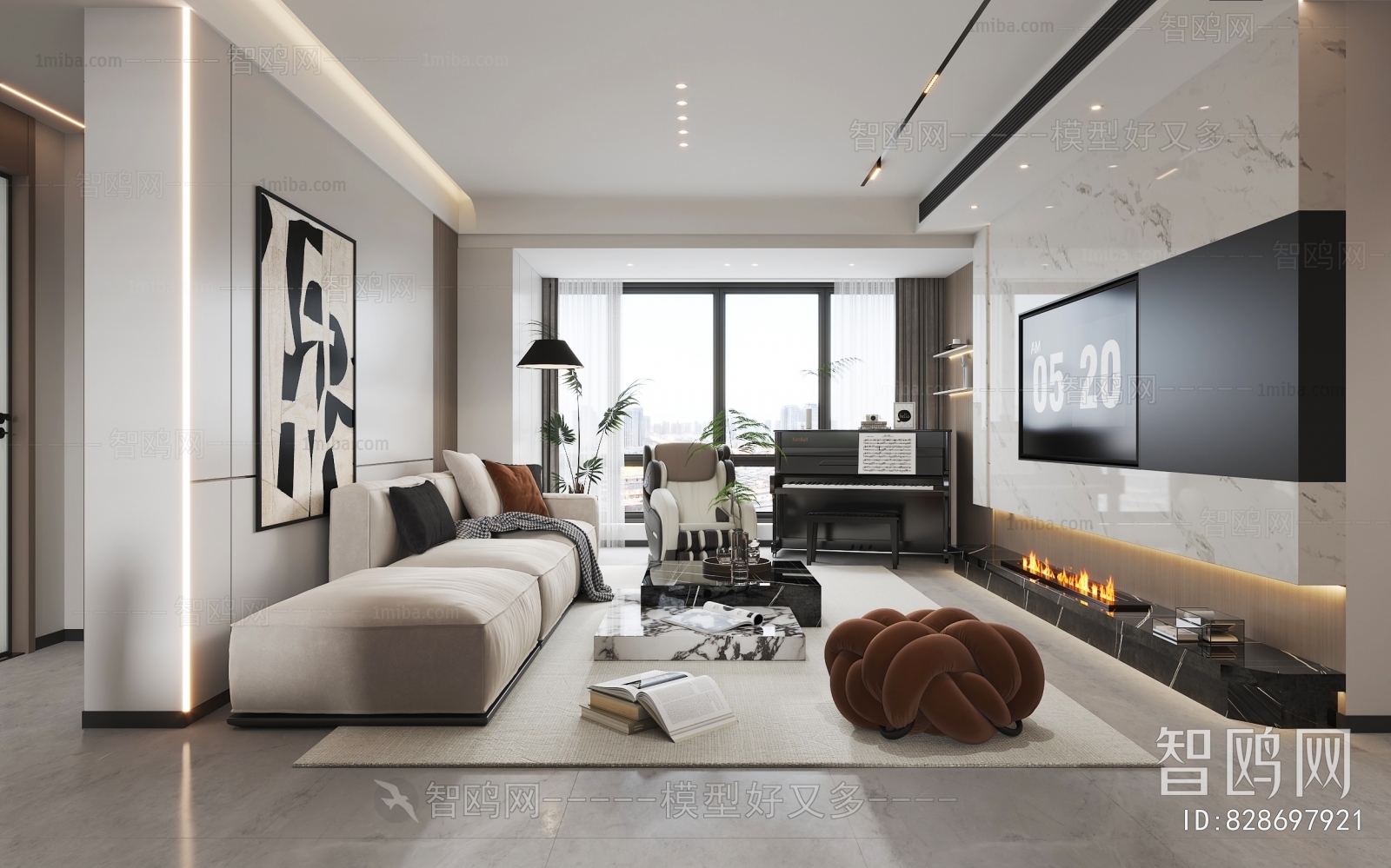 Modern A Living Room