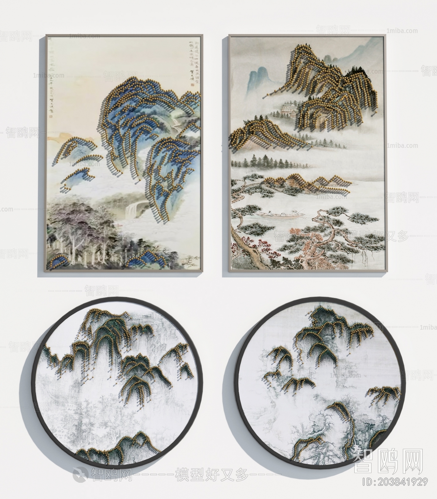 New Chinese Style Painting