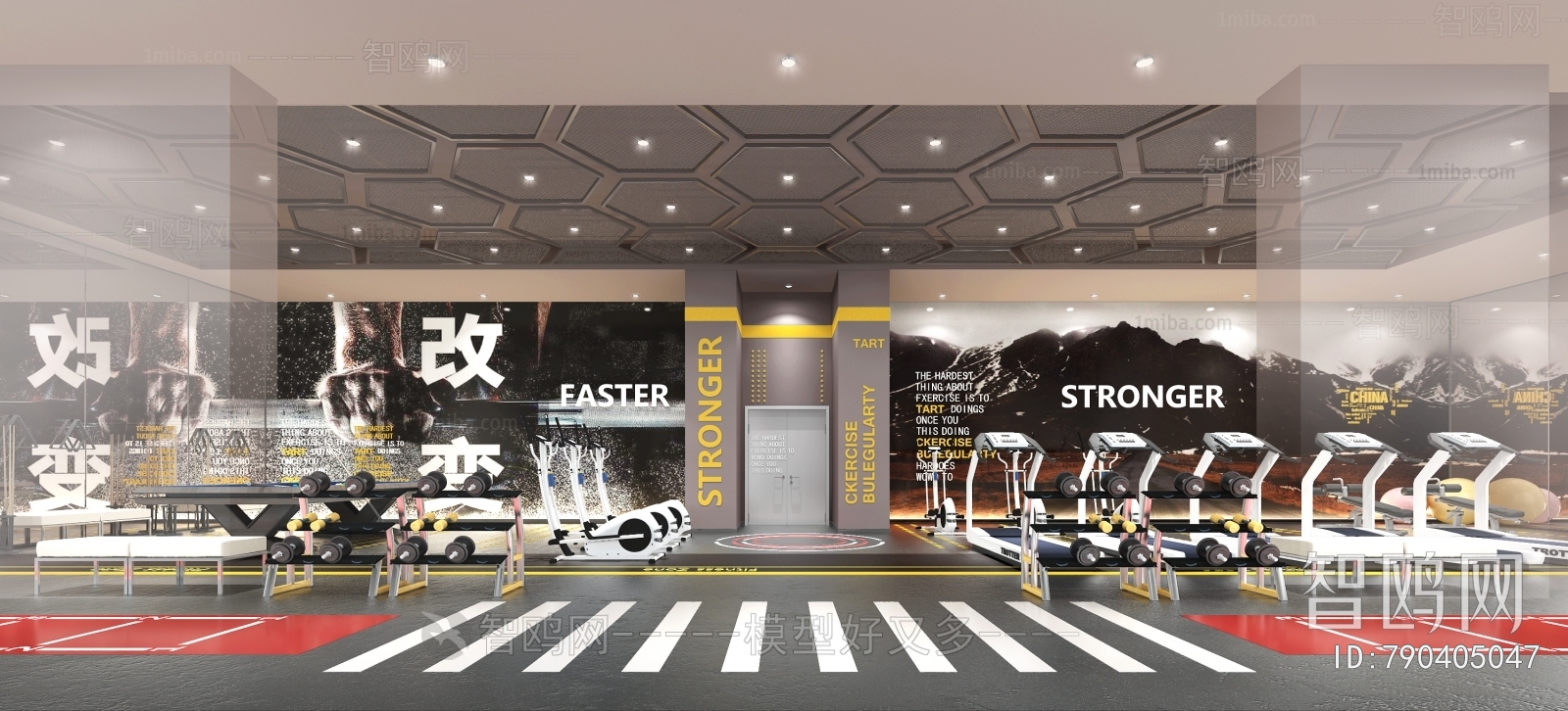 Industrial Style Gym