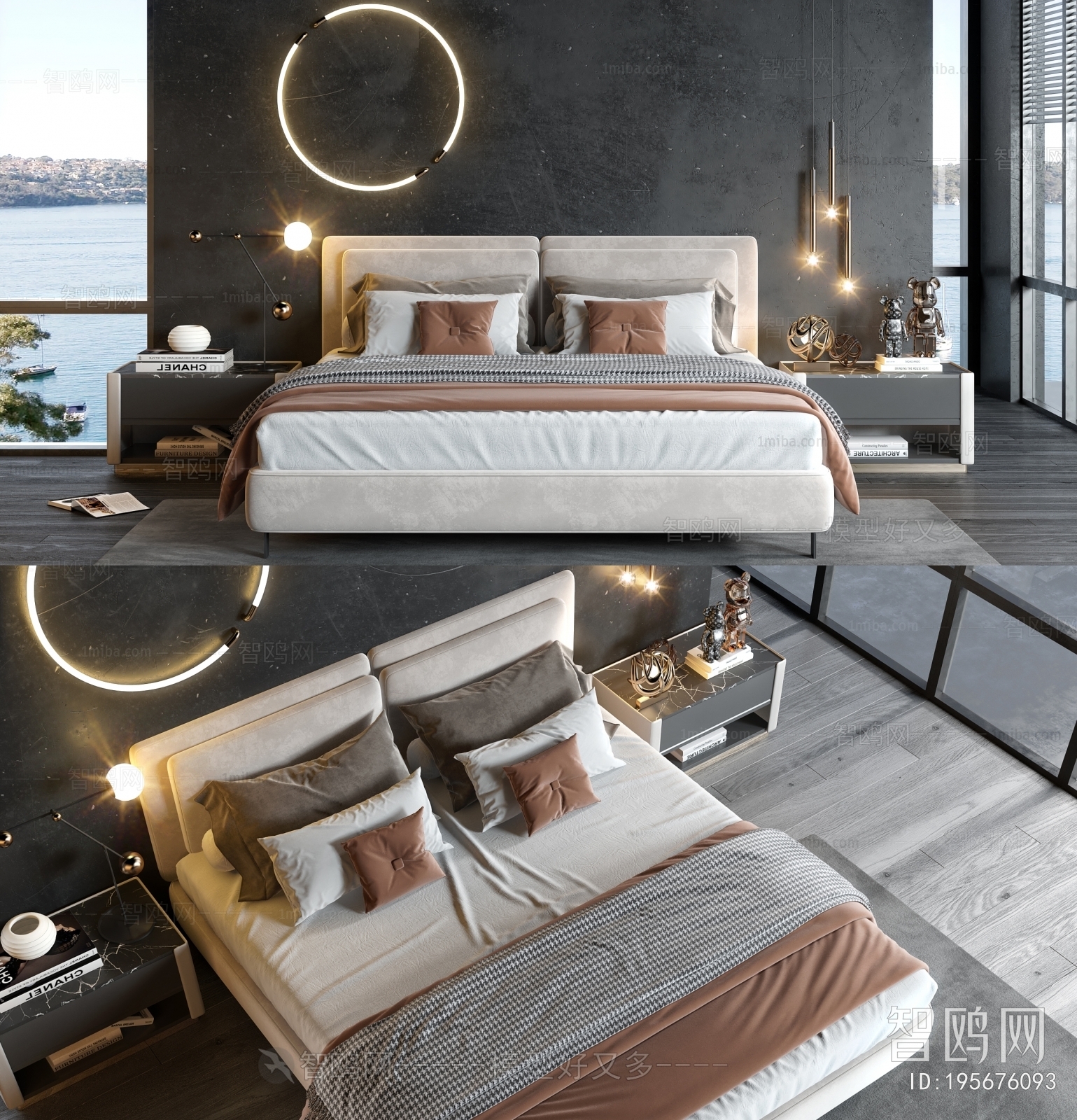 Modern Double Bed