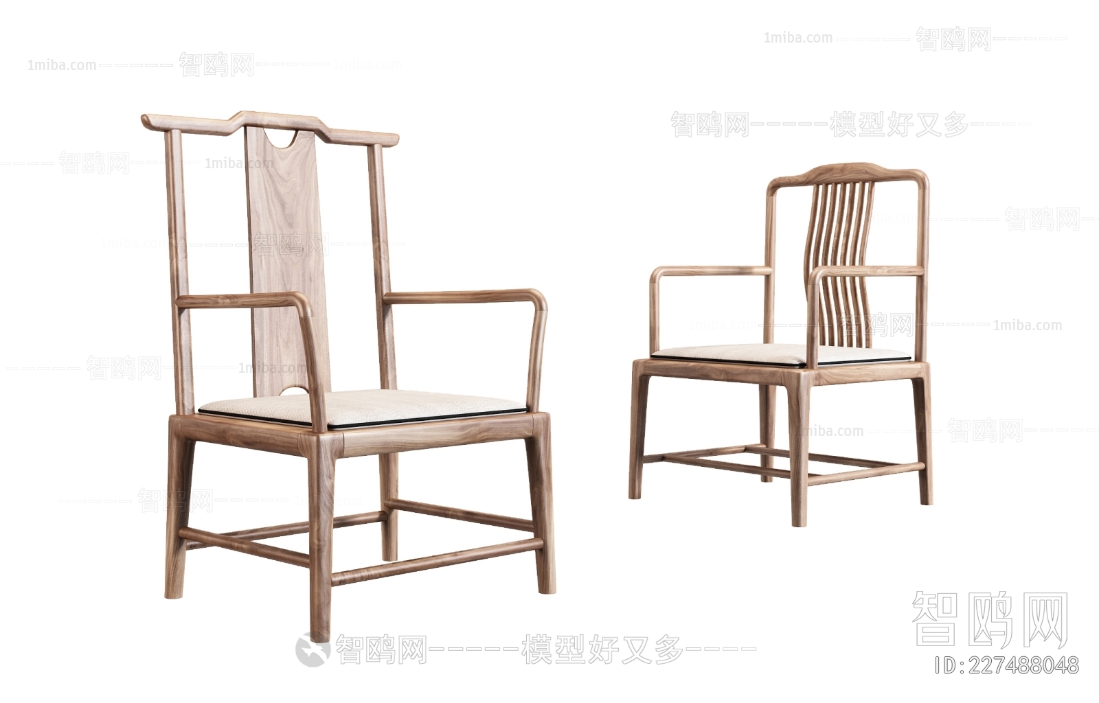 New Chinese Style Lounge Chair