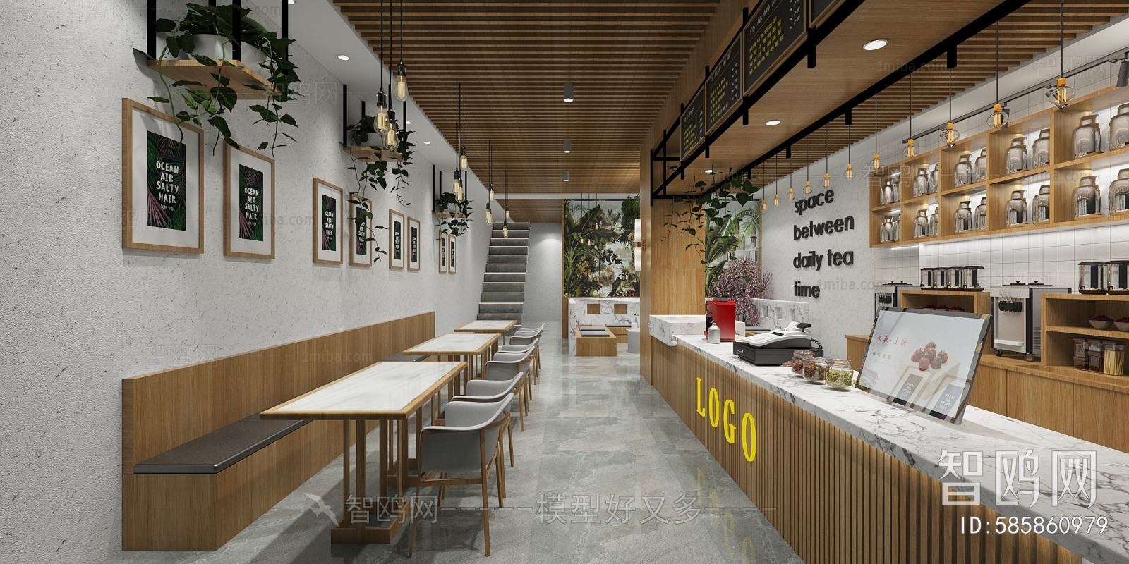 Modern Milk Tea Shop