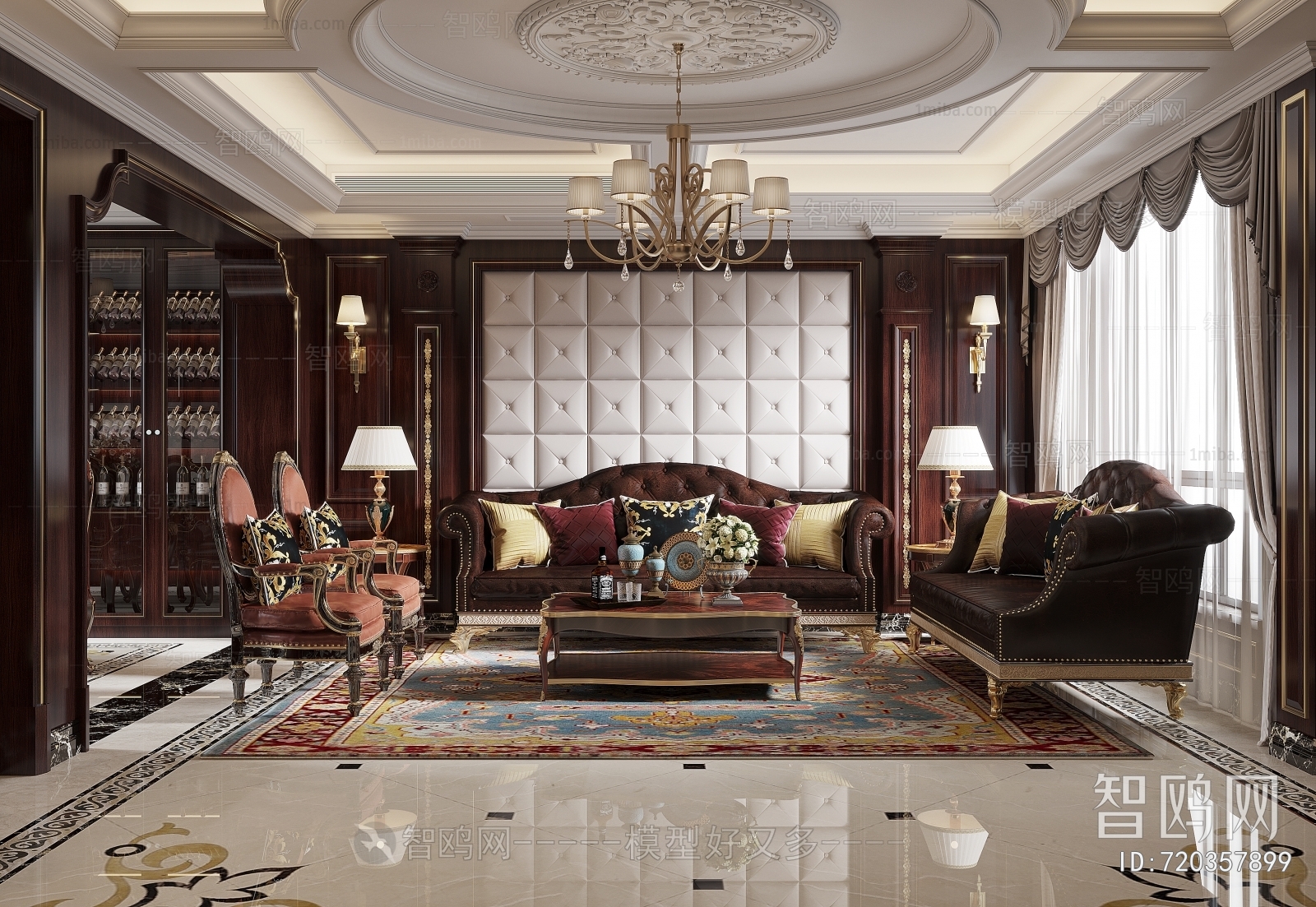 European Style Classical Style A Living Room