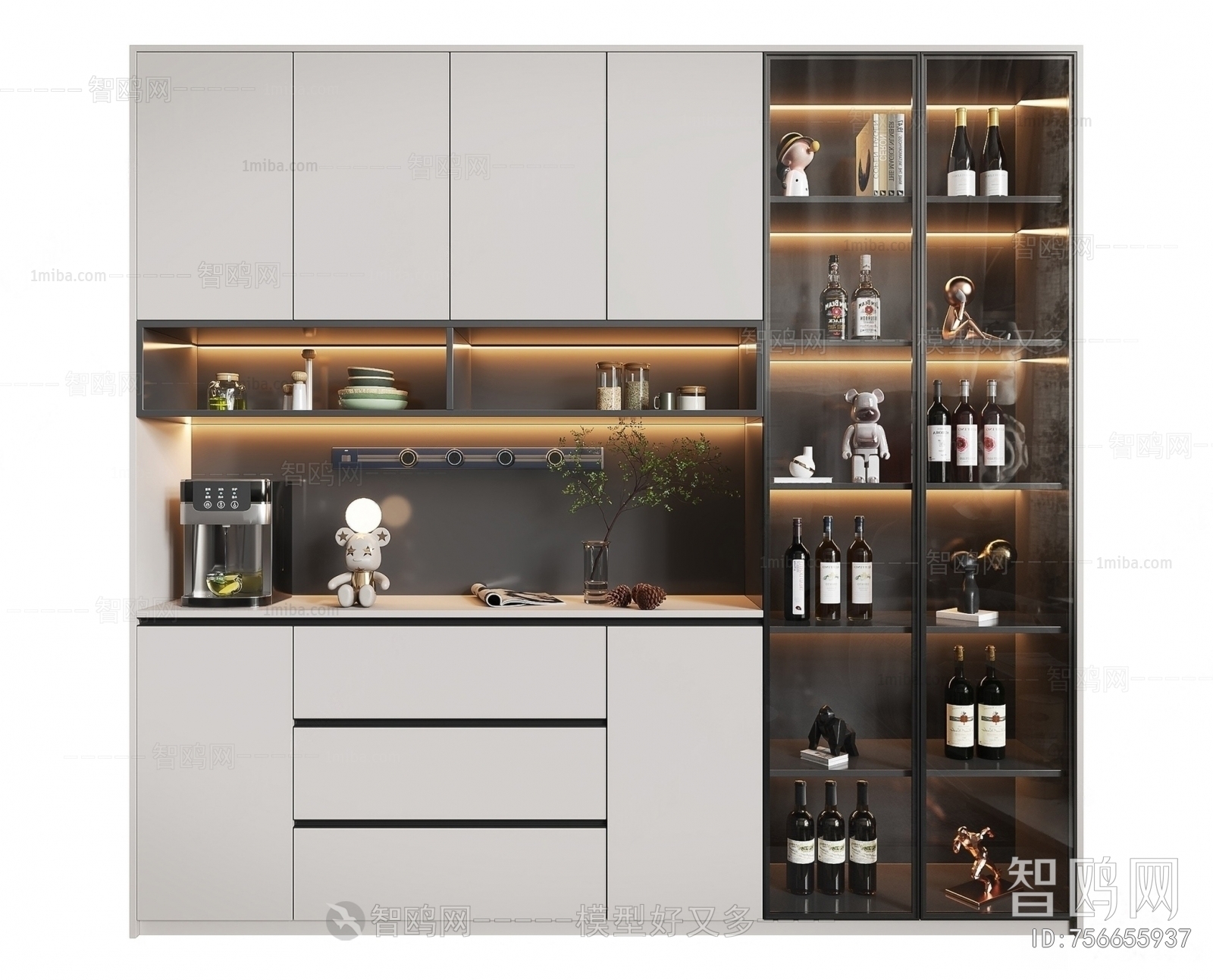 Modern Wine Cabinet