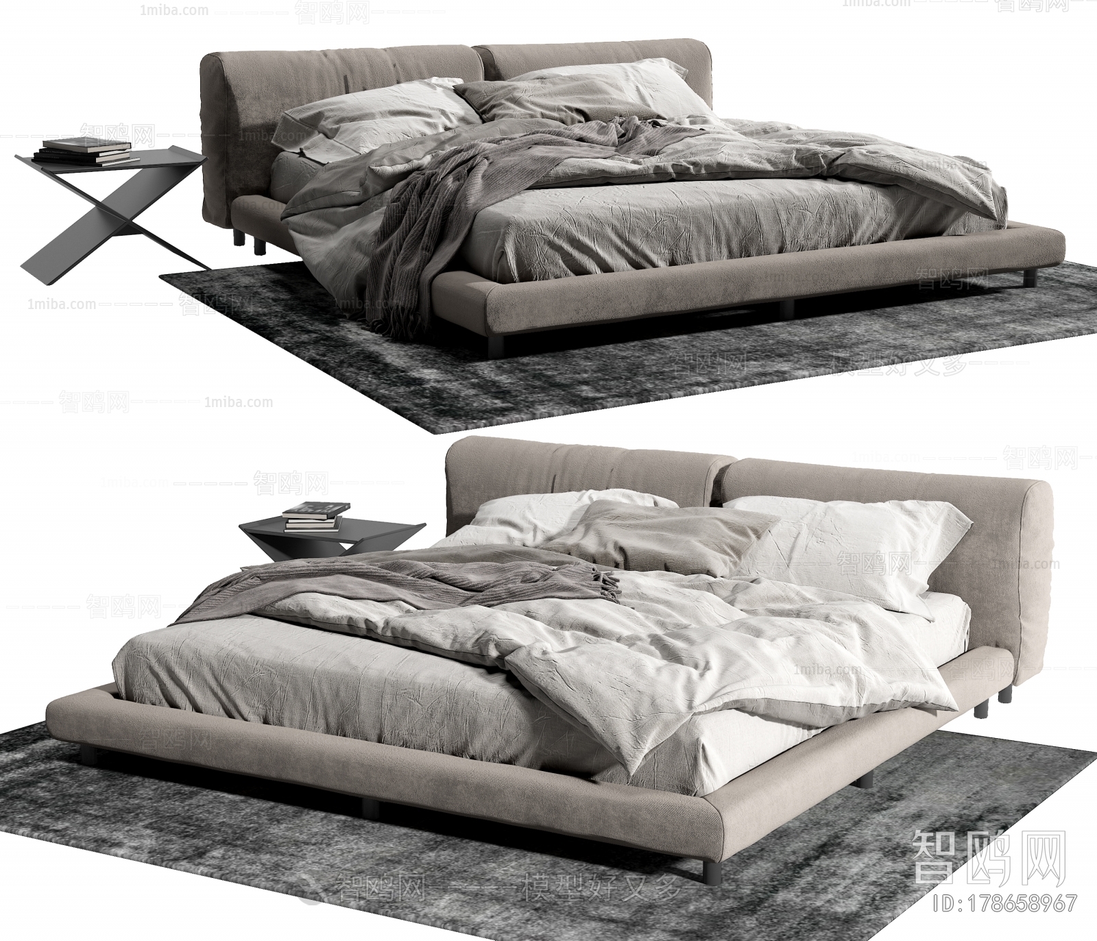 Modern Double Bed