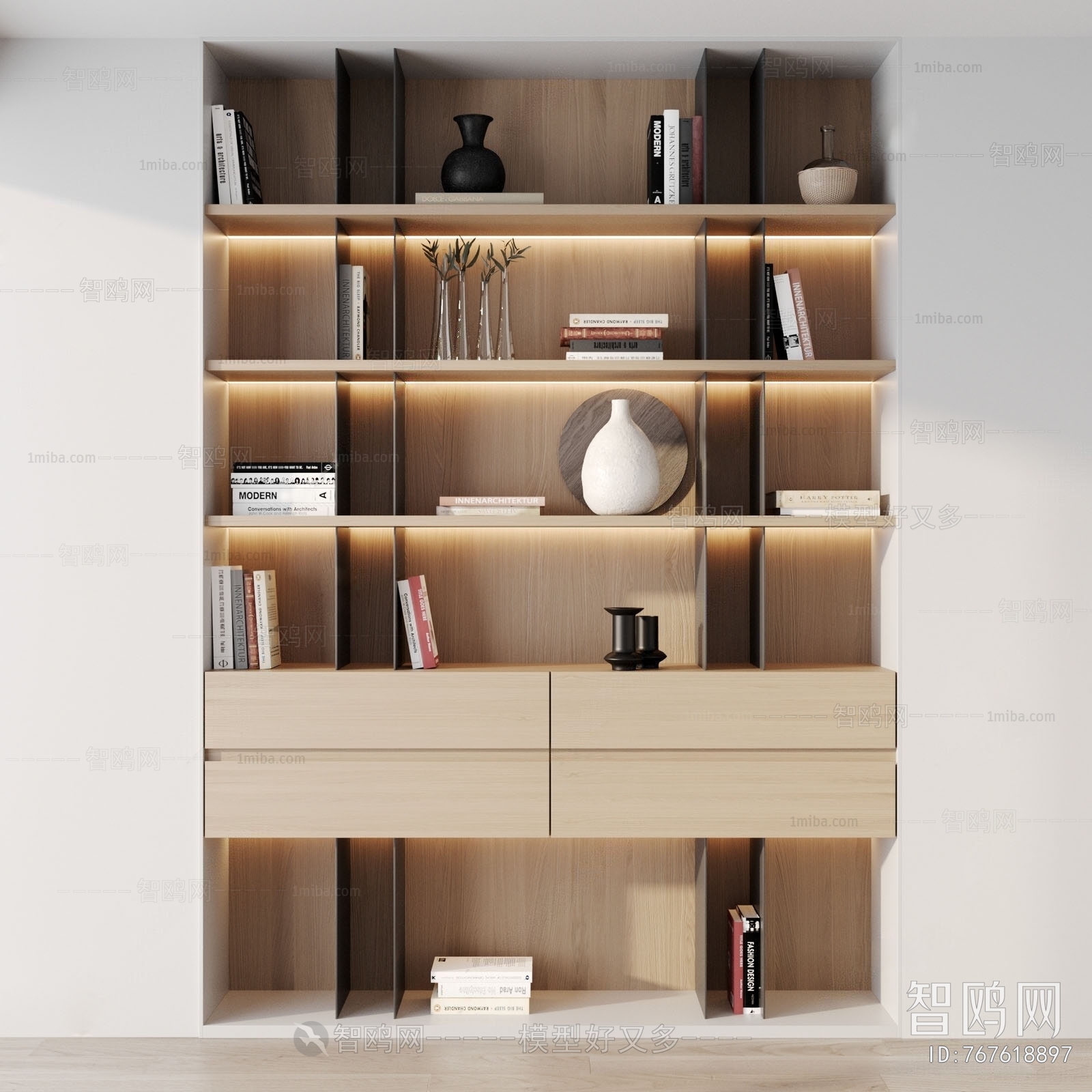 Modern Bookshelf