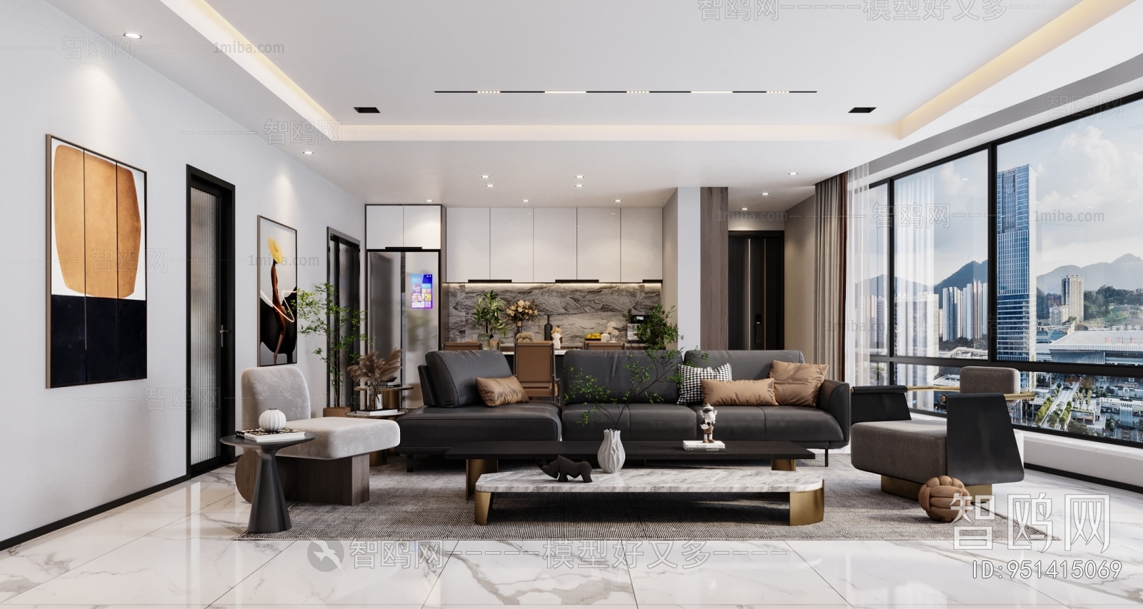 Modern A Living Room