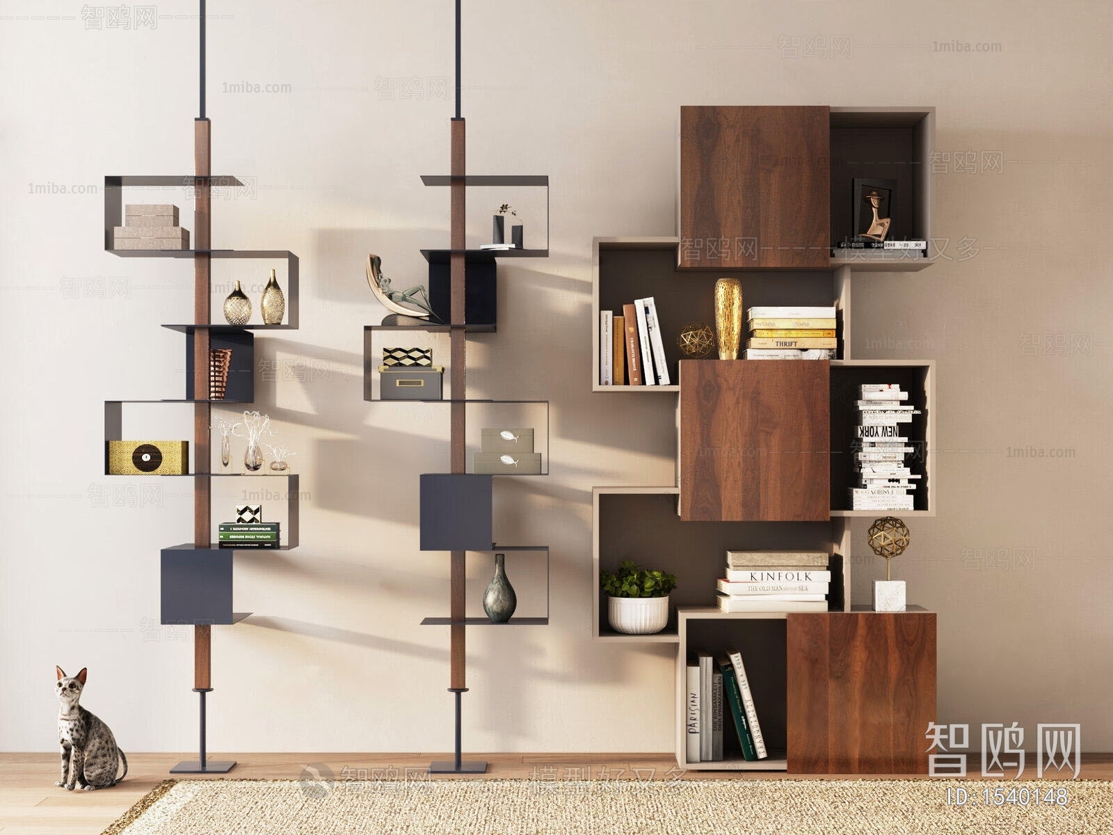 Modern Bookshelf