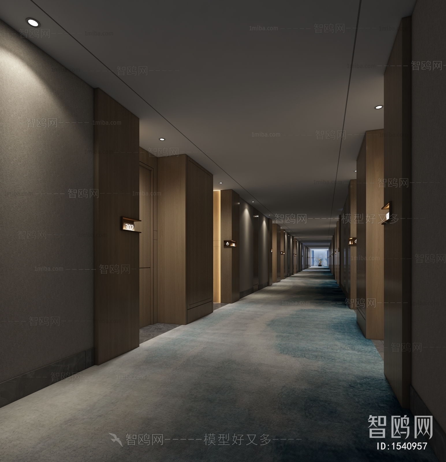 新中式走廊