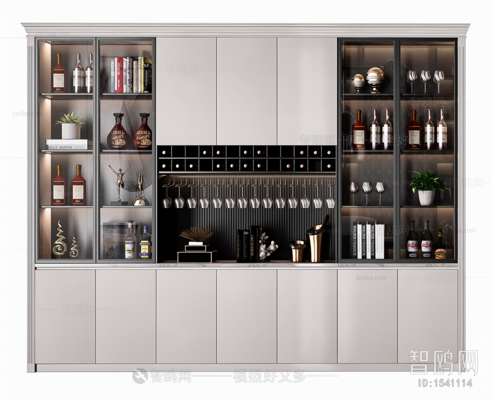 American Style Wine Cabinet