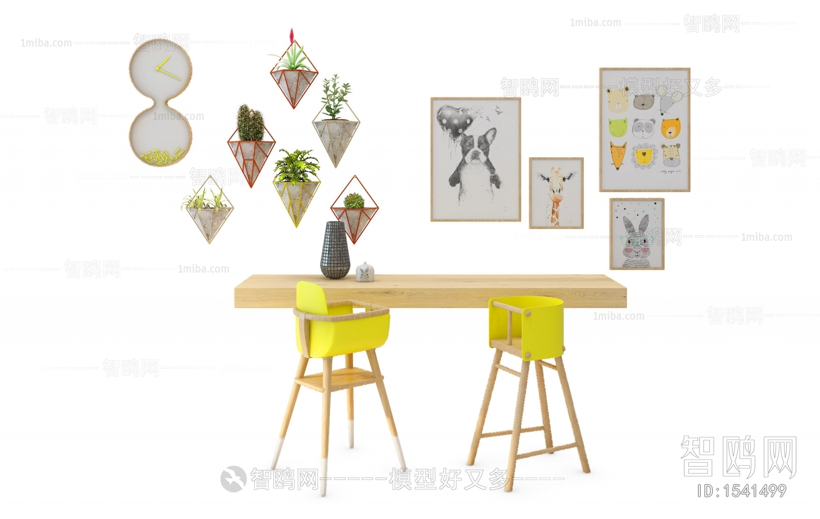 Modern Children's Table/chair