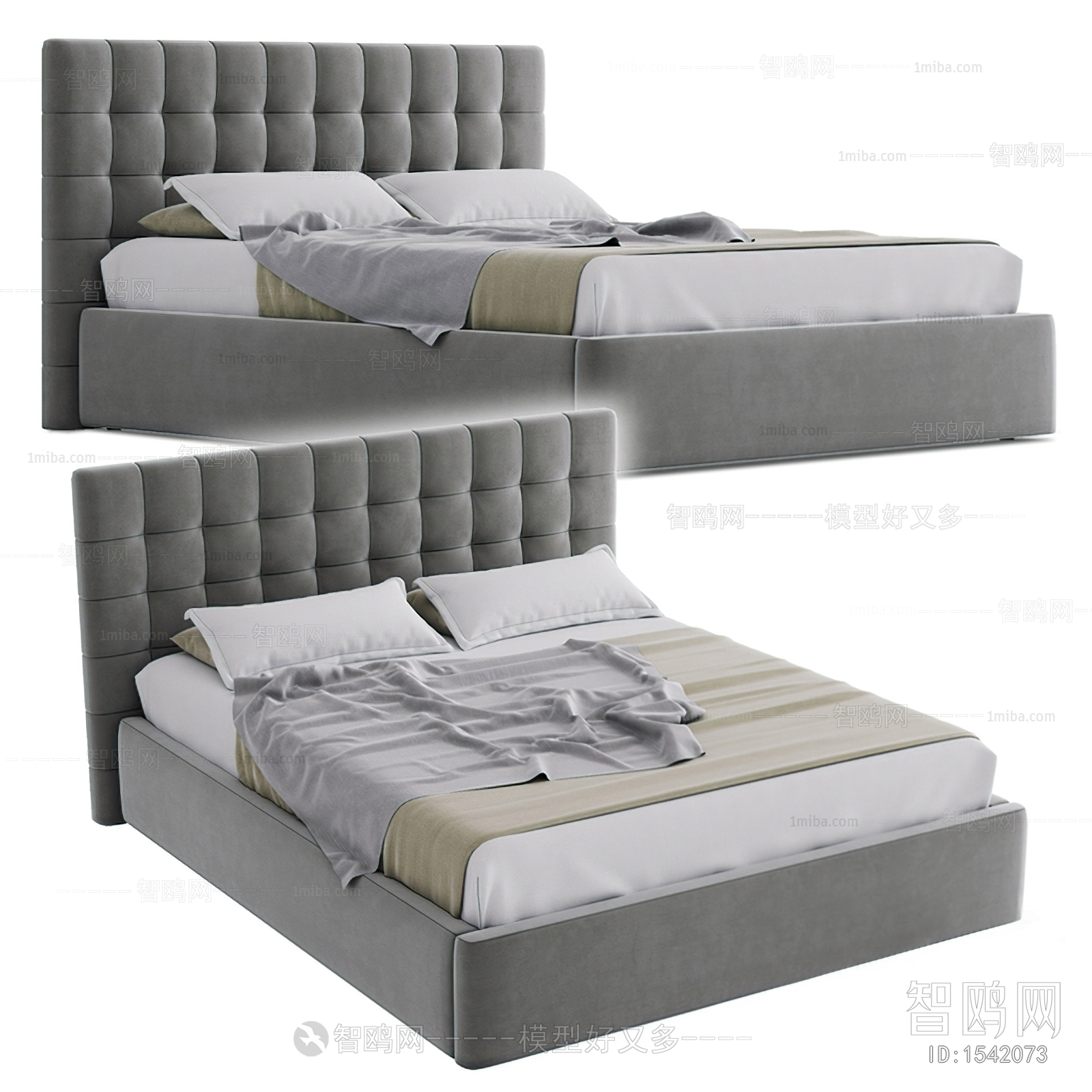 Modern Double Bed