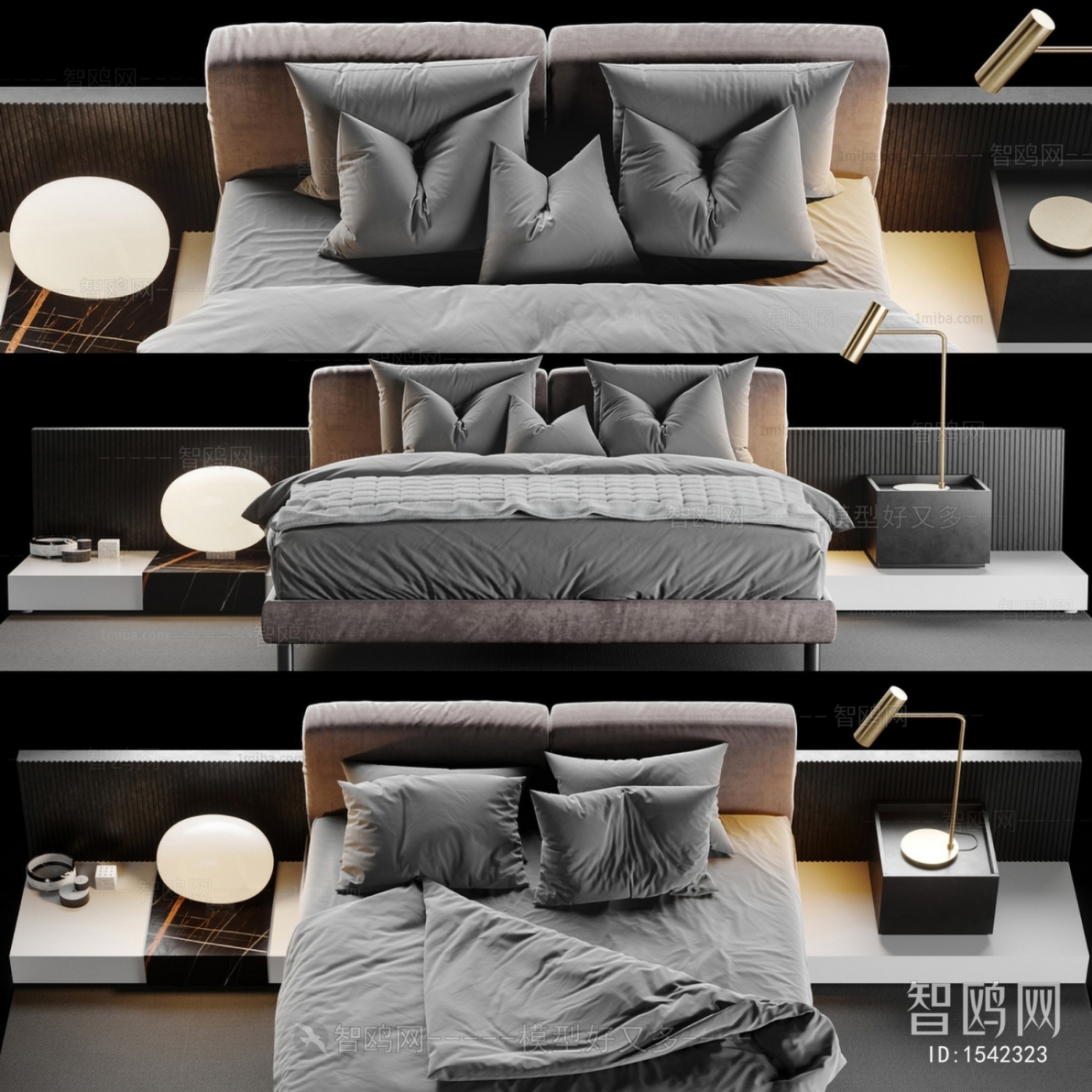 Modern Double Bed