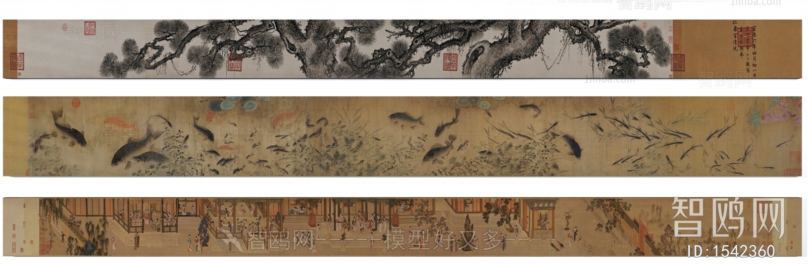 中式传统传世名画