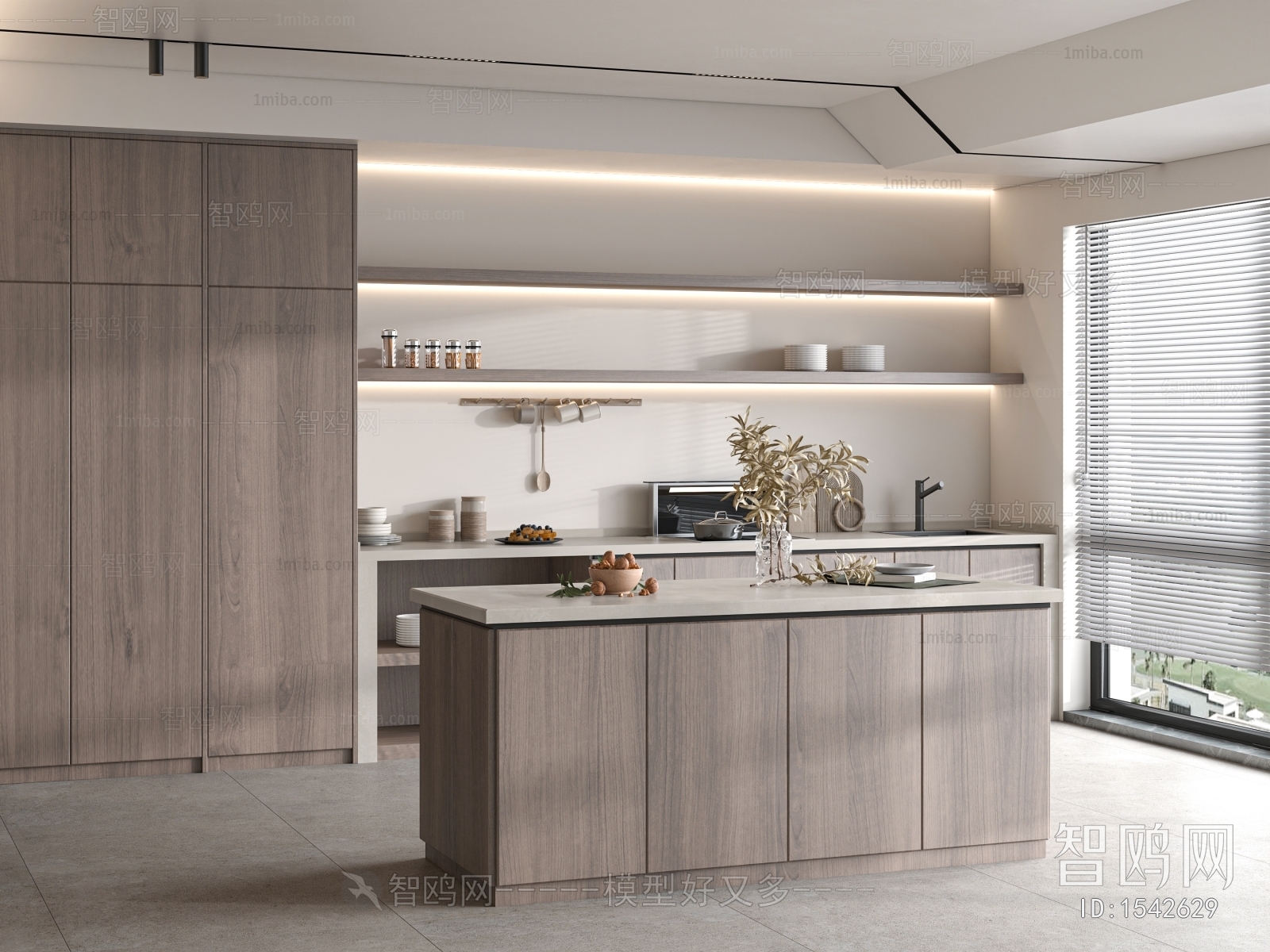 Modern Open Kitchen