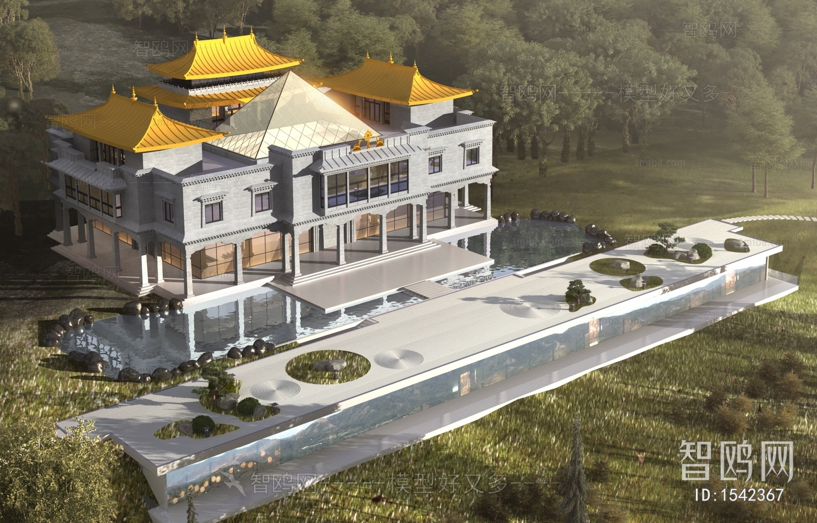 Chinese Style Building Appearance