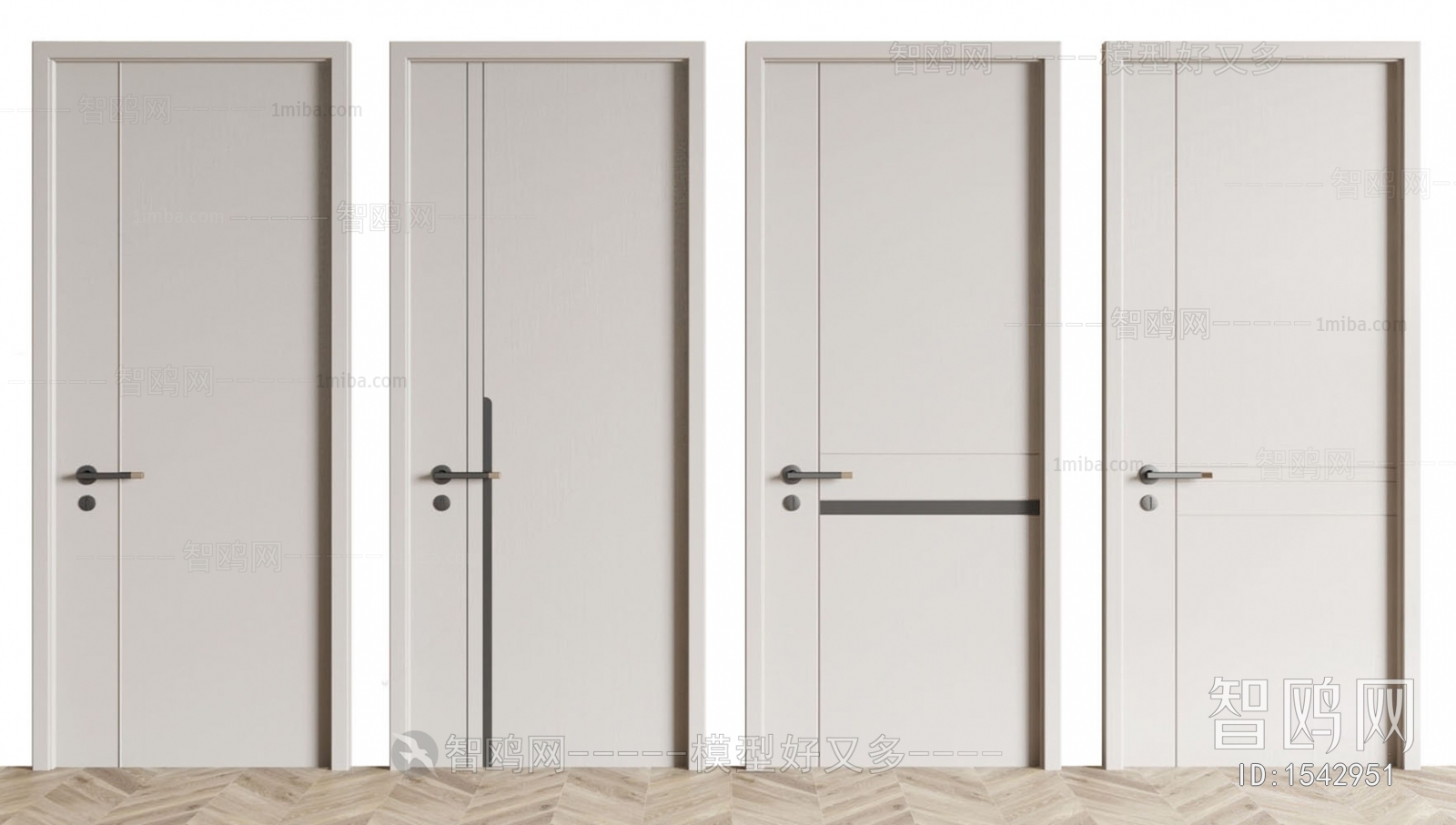 Modern Single Door