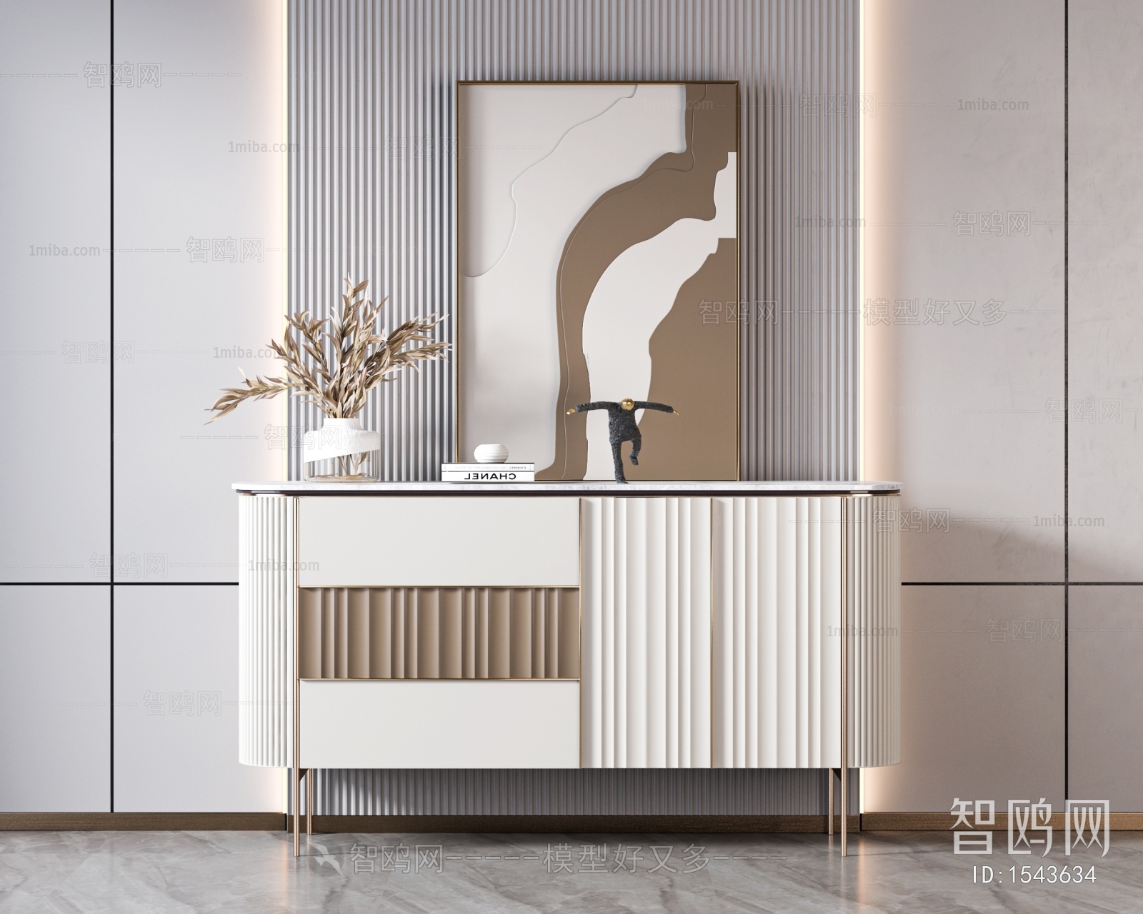 Modern Decorative Cabinet