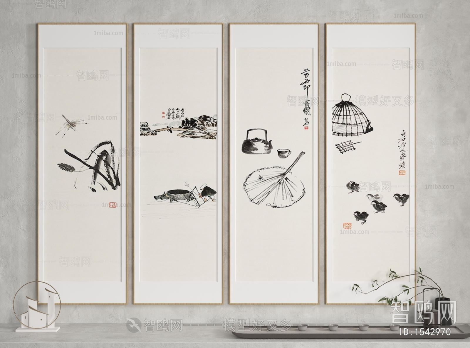 New Chinese Style Painting