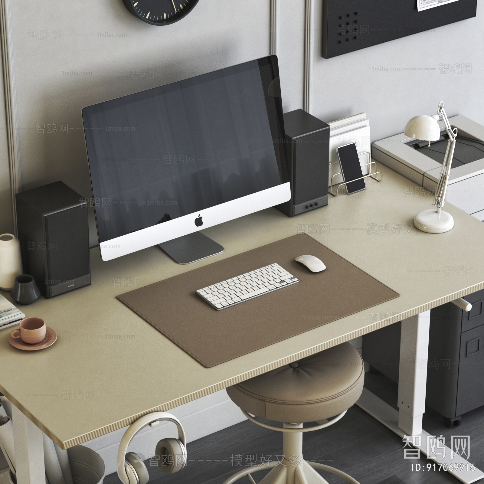 Modern Computer Desk And Chair