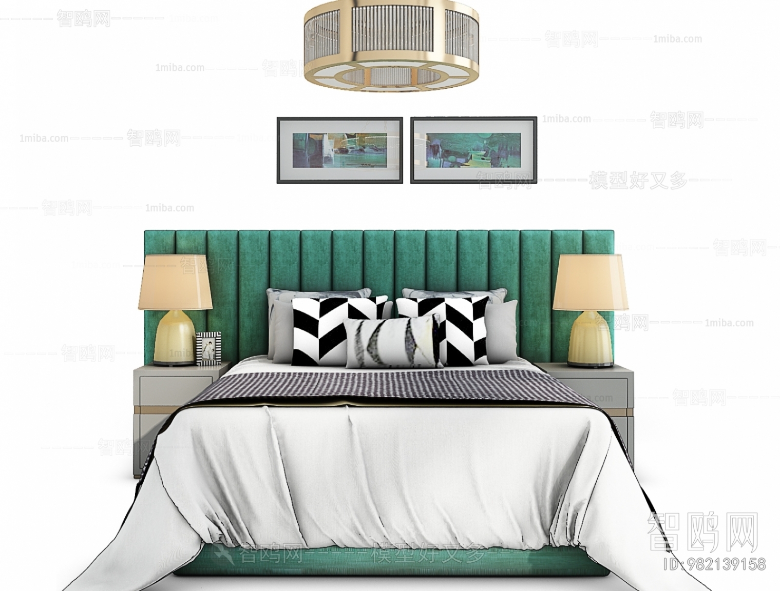 Modern Double Bed