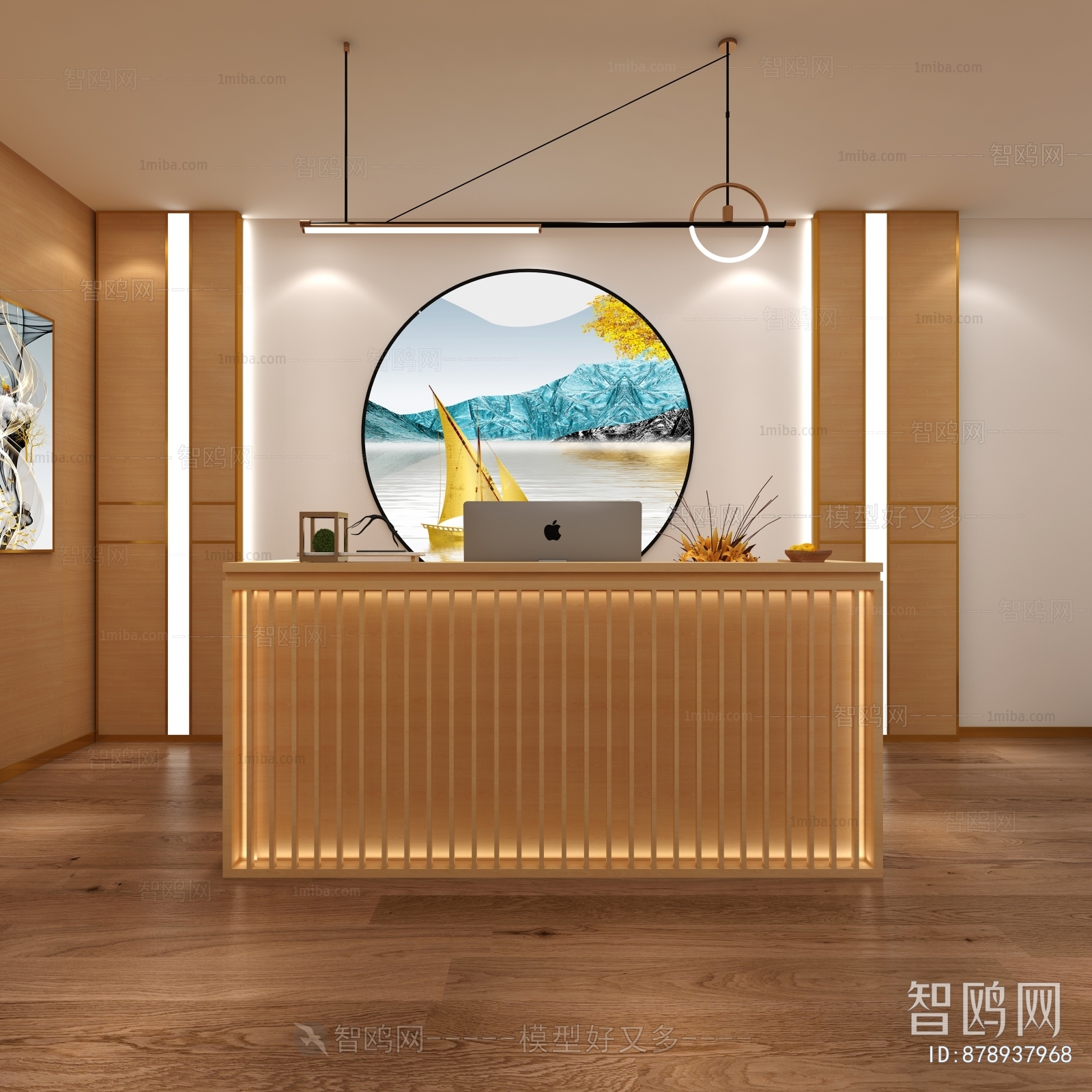 New Chinese Style Counter Bar