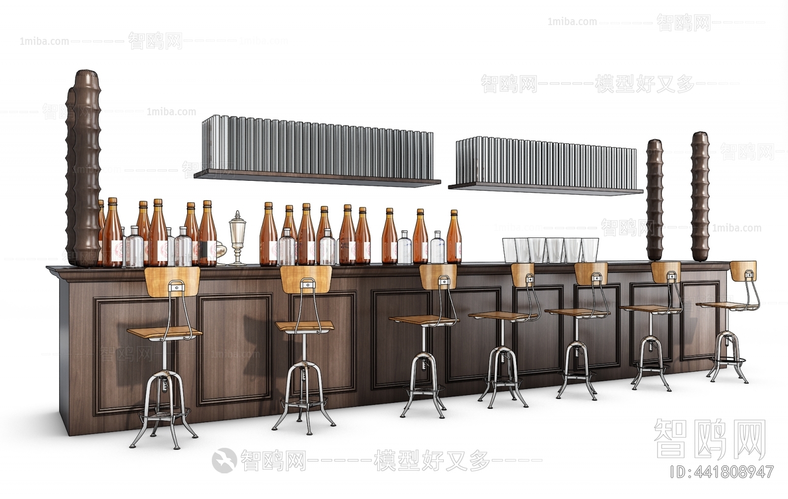 American Style Counter Bar